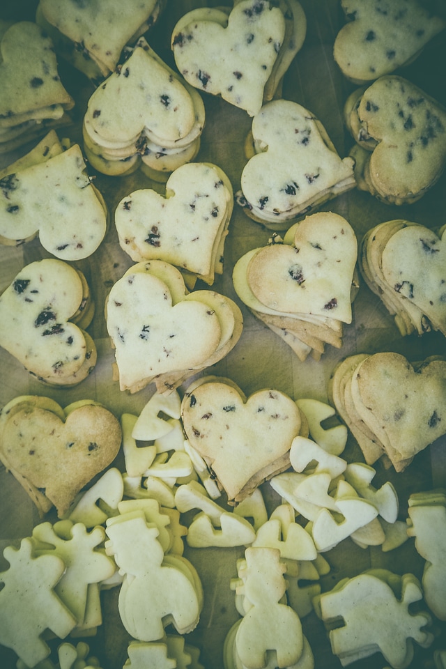 Valentine Cookies Heart photo