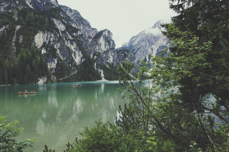 Lake Prags Glacier South Tyrol