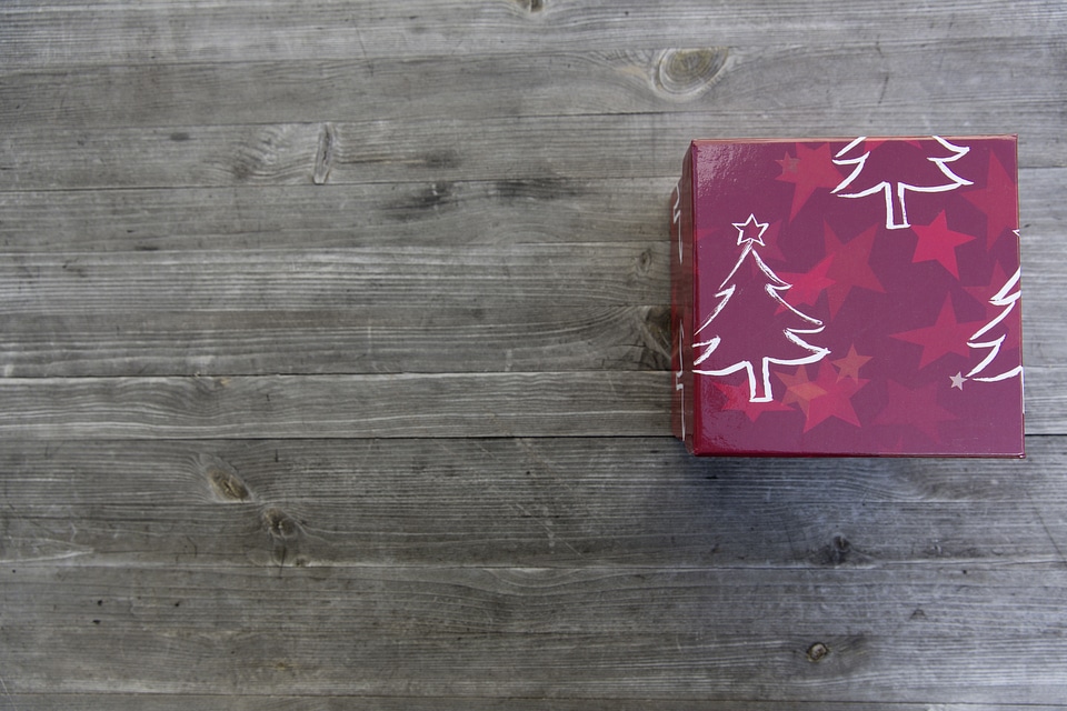 Christmas Gift Box Stack