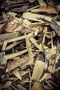 Wood Chips Heating photo
