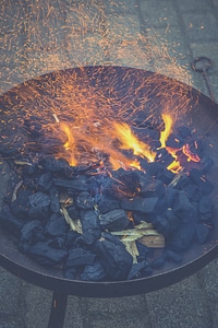 Bonfire Fireplace Flame photo