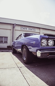US Car Oldtimer Big Block V8