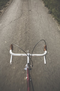 Vintage Racing Bike Free Hand photo
