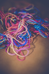 Colorful Knit Wool photo