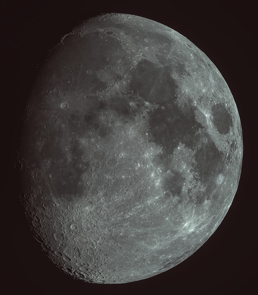 Moon Surface Craters Free Photo