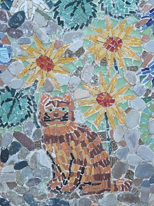 Sunflower mosaic yellow