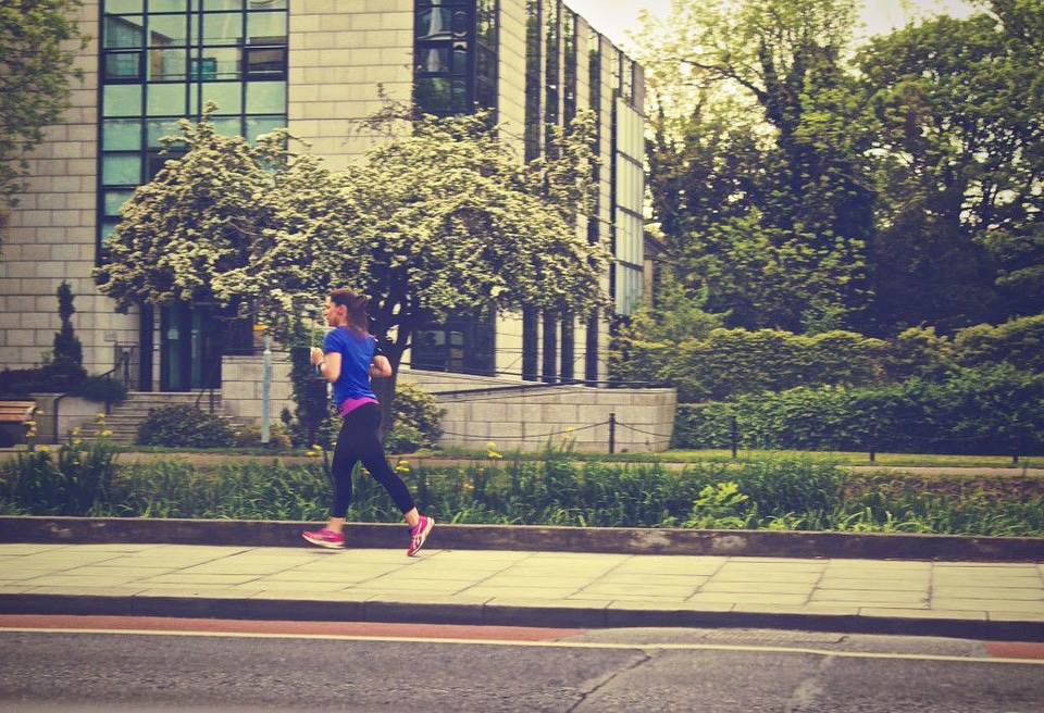 Woman Running Free Photo photo