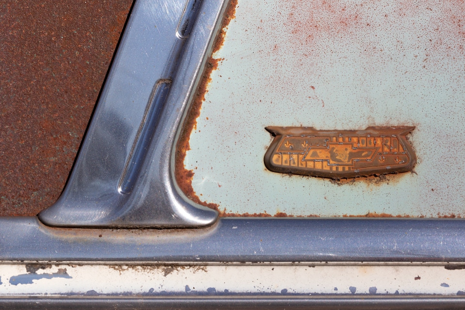 Rusted Antique Car Free Photo