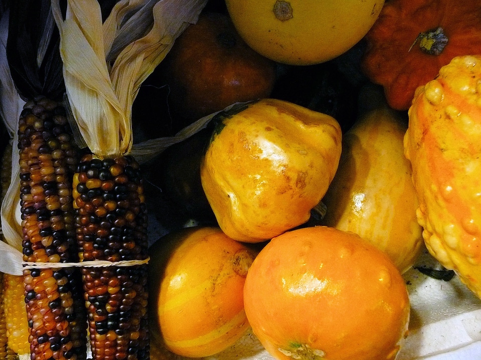 Fruits vegetables yellow