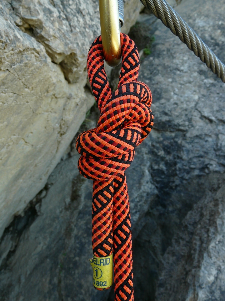 Knot wire rope backup