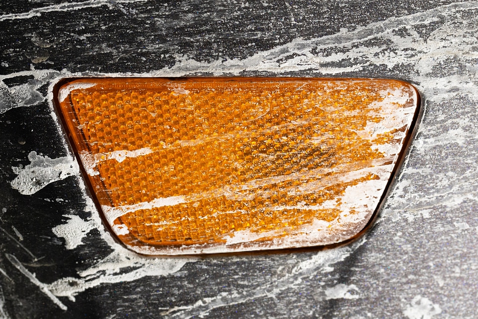 Car Blinker Close Up Free Photo