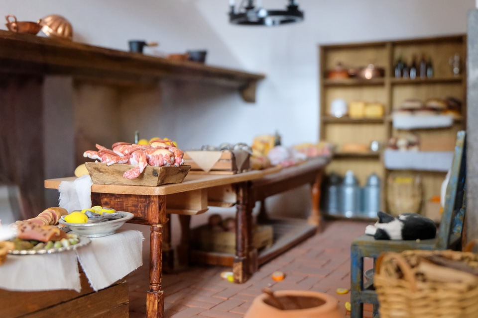 Tiny Medieval Kitchen