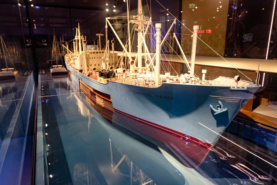 Detailed Model Ship