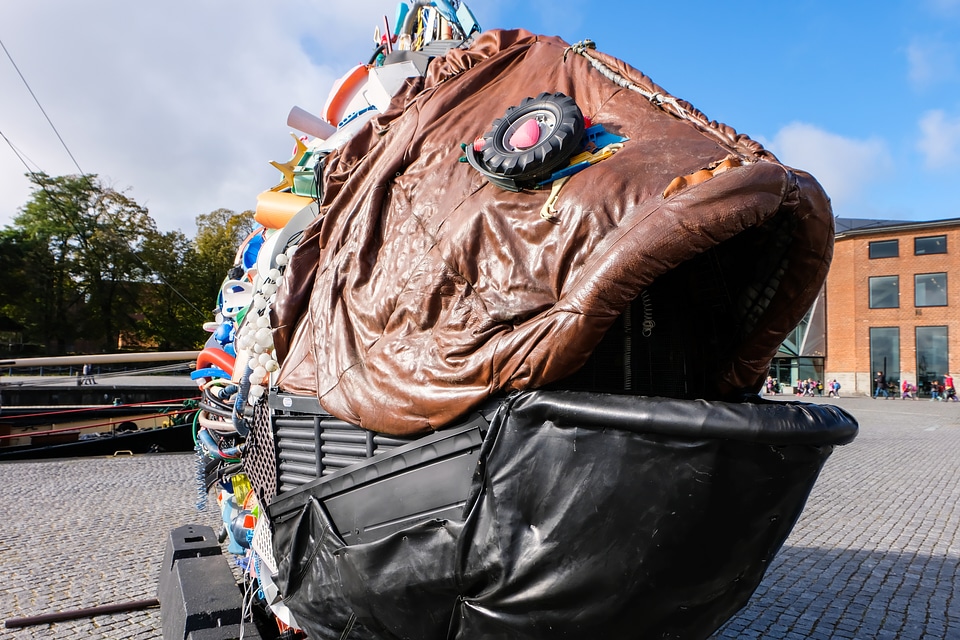 ‘Garbage’ fish – Helsingor (Elsinore), Denmark