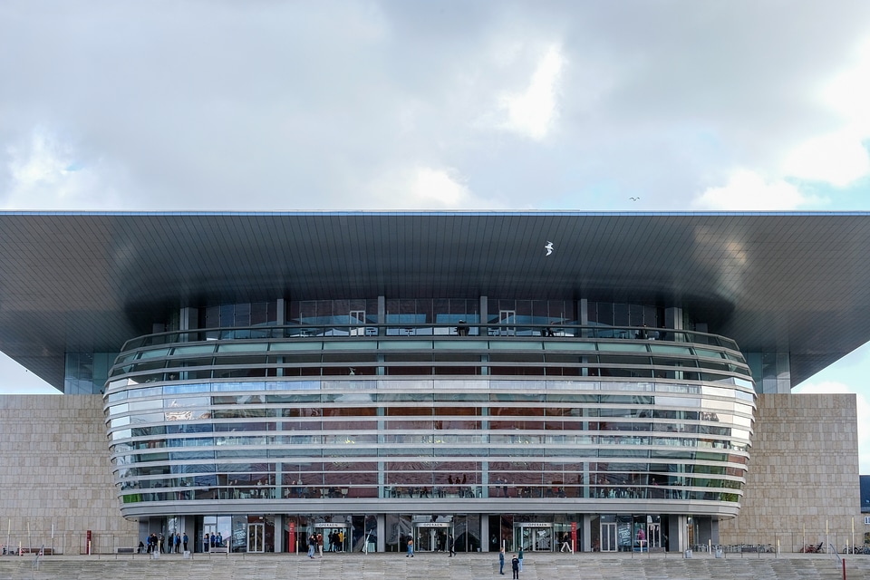 Front View of the Opera House, Copenhagen