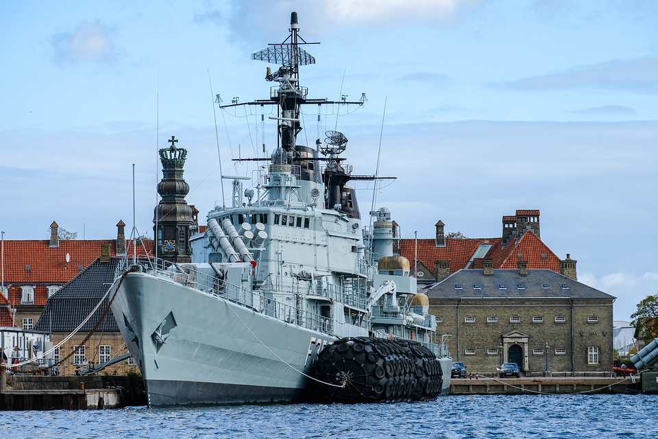 Peder Skram-class Frigate Warship in Copenhagen