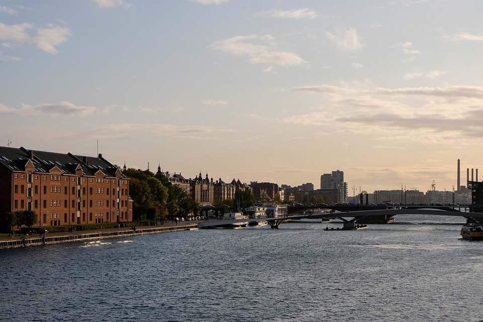 Copenhagen Canal at Sunset photo