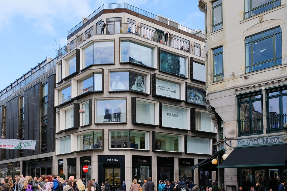 Shopping Building in Copenhagen Center photo