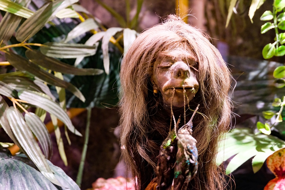 Decapitated Indigenous Halloween Decoration