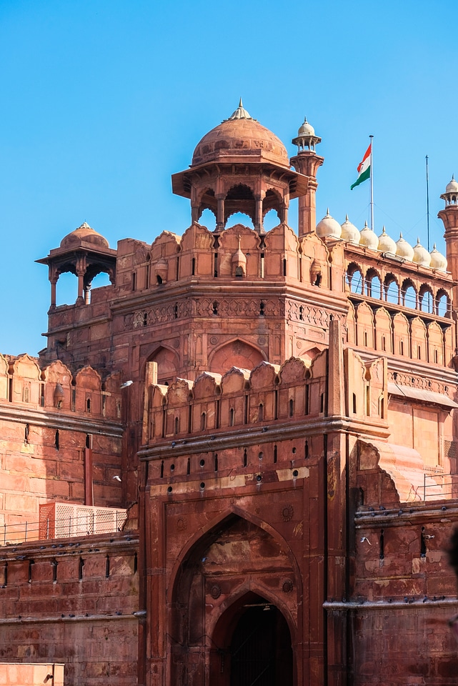 Entrance of the Red Fort, Delhi