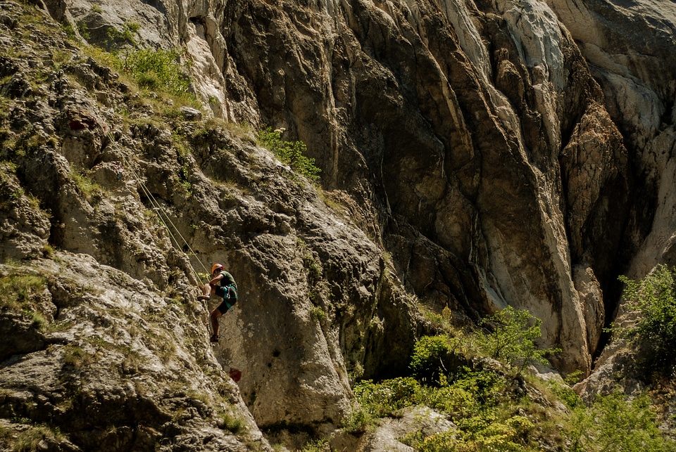 Climbing photo