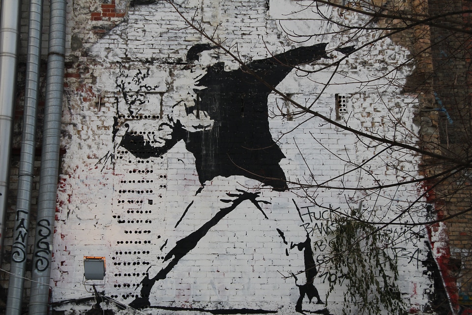 Anarchy graffiti berlin graffiti