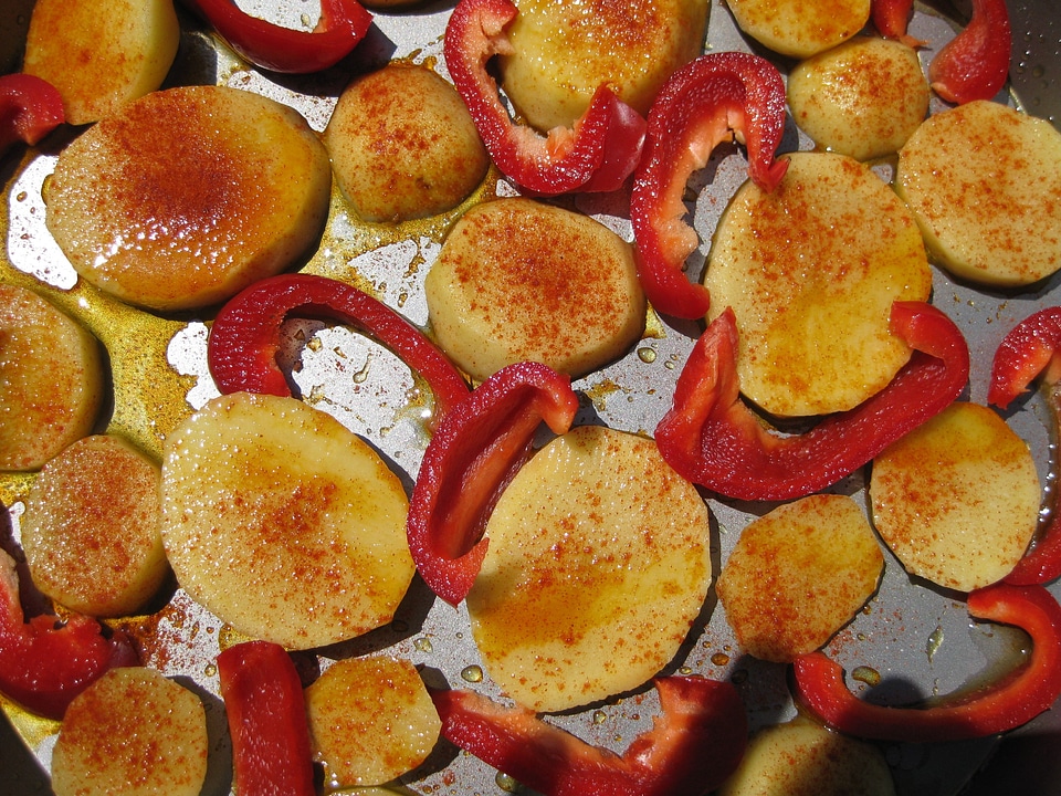 Delicious spicy seasoned