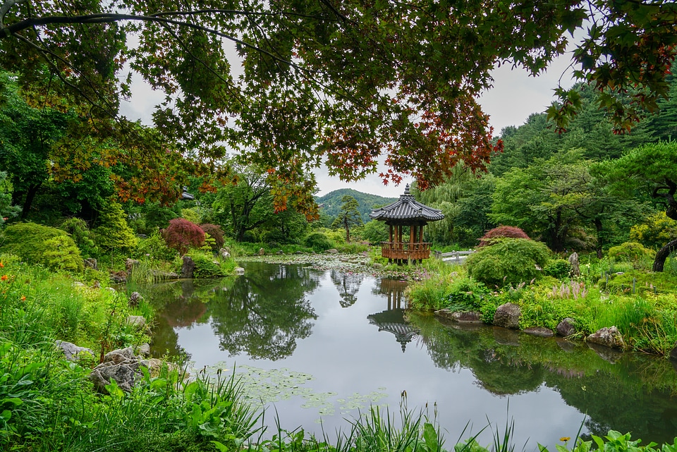 The Garden of Morning Calm, Seoul, Korea.