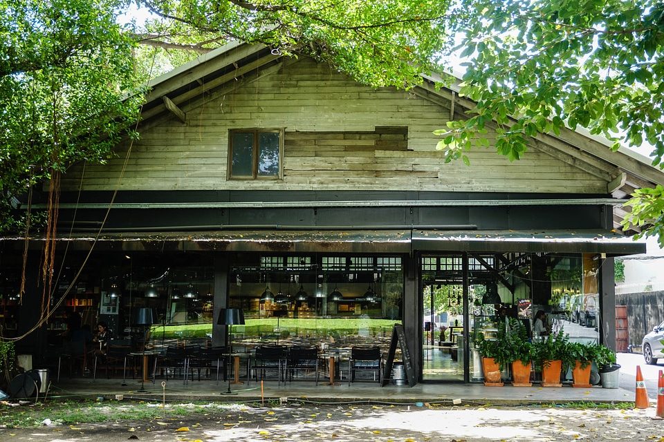Cafe in Bangkok, Thailand.