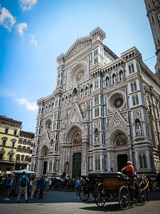 Basilica of Santa Croce, Florence, Italy photo