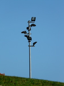 Mast lamp flood light photo