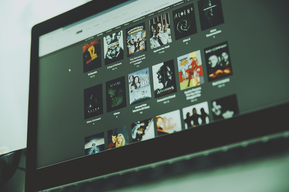 2 HBO app on Laptop screen