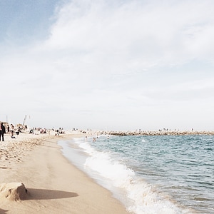 5 Beach blue gray