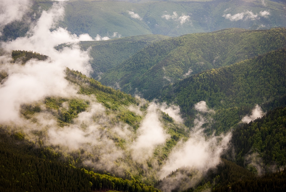 1 Clouds fog gray photo