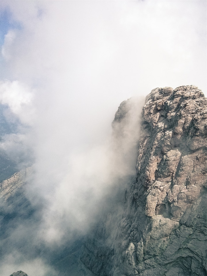 2 Clouds fog gray photo