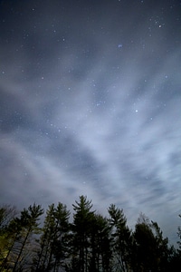 2 Black blue clouds photo