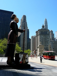 Woman man chicago