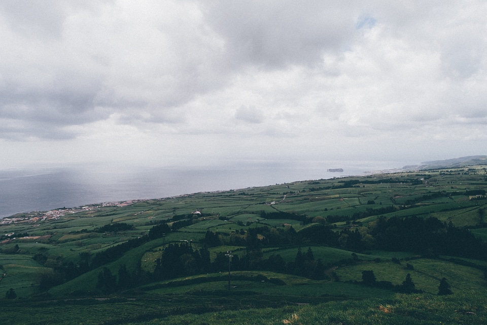 Black clouds country