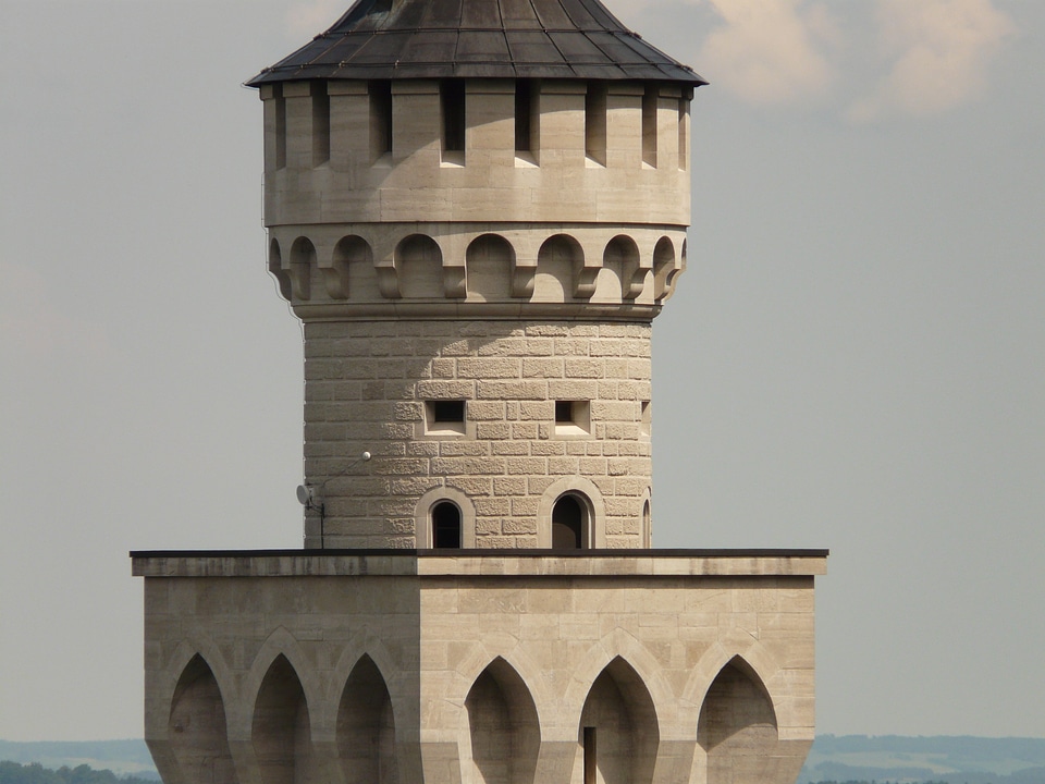 Building architecture roof