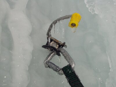 Ice climbing alpinism bergsport
