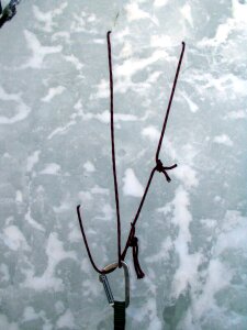 Ice climbing ice cold