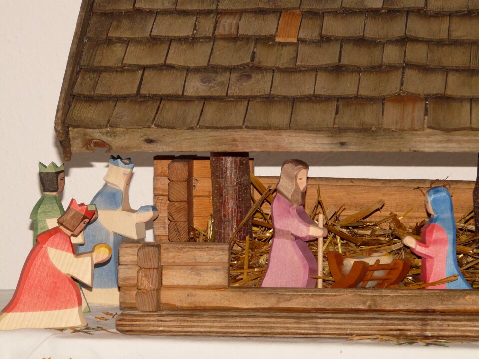 Crib joseph holy three kings