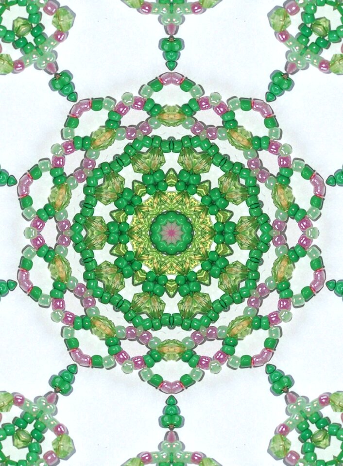 Background green pink