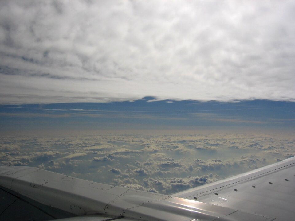 Aircraft sky flying photo