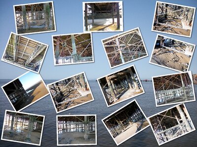 Blackpool metal corroded