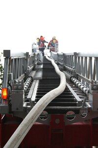 Fire fighting brand ladder