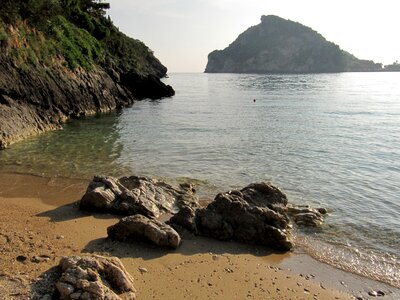 Stones bay water photo