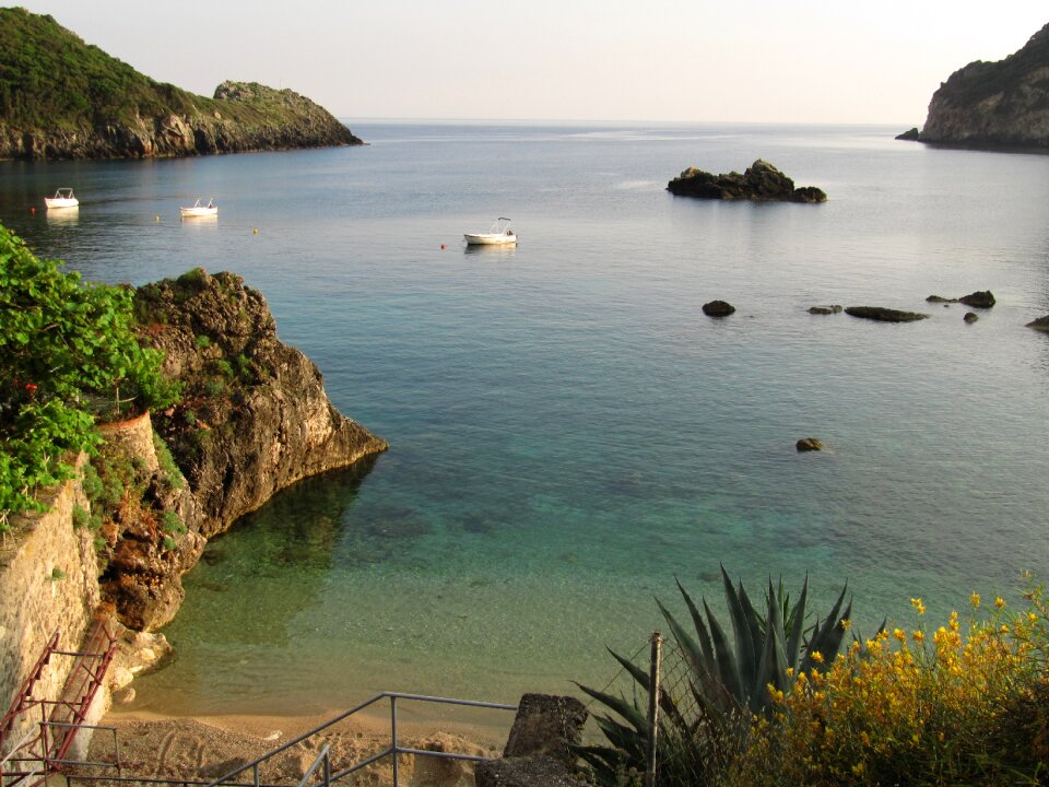 Greece beach rest
