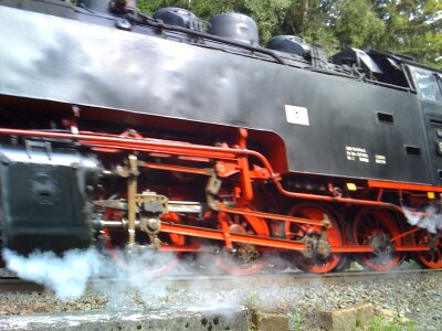 Narrow gauge train loco hsb photo