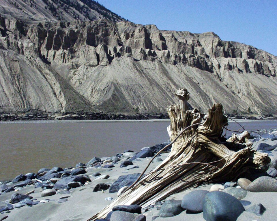 Stones sand landscape